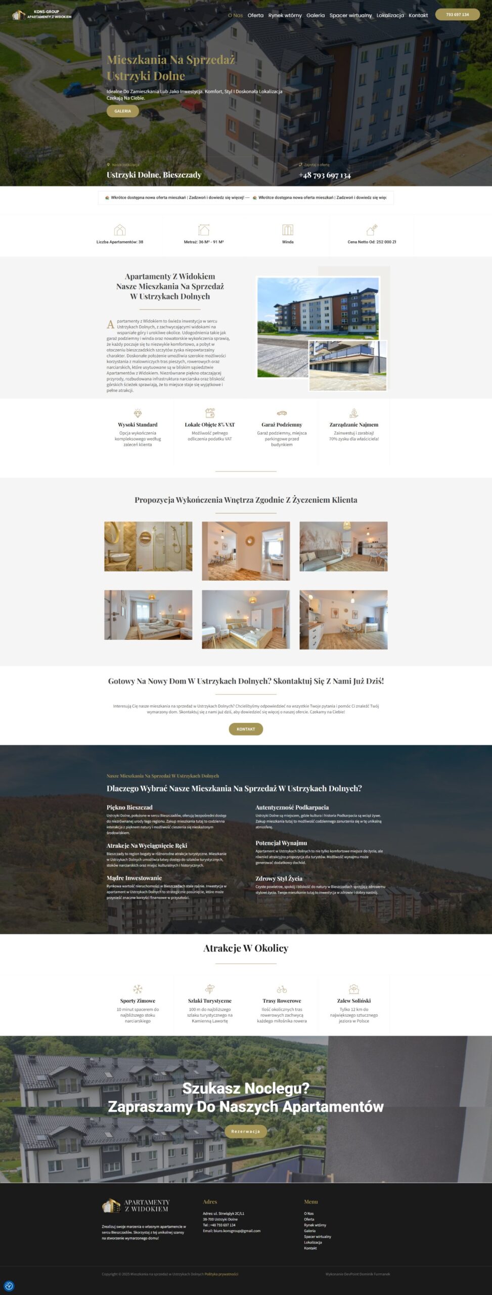 Apartamenty z widokiem